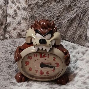 Vintage 1990s Taz Alarm Clock